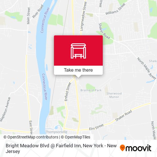 Mapa de Bright Meadow Blvd @ Fairfield Inn