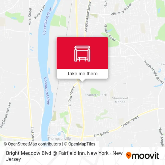 Bright Meadow Blvd @ Fairfield Inn map