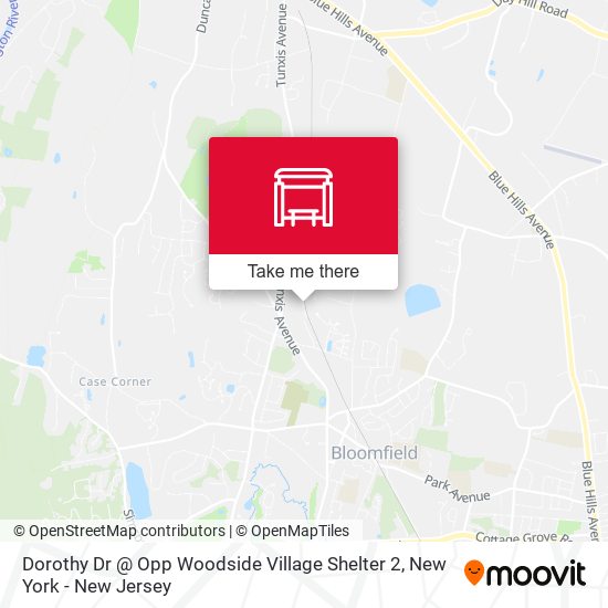 Dorothy Dr @ Opp Woodside Village Shelter 2 map
