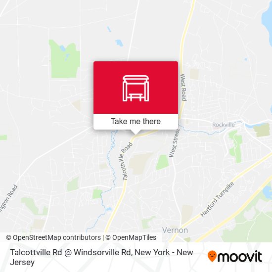 Talcottville Rd @ Windsorville Rd map
