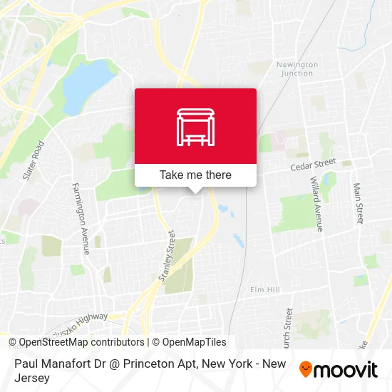 Paul Manafort Dr @ Princeton Apt map