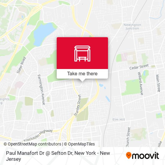 Mapa de Paul Manafort Dr @ Sefton Dr