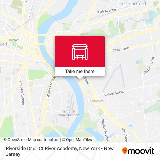 Riverside Dr @ Ct River Academy map