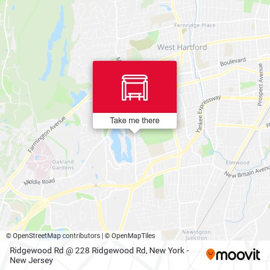 Ridgewood Rd @ 228 Ridgewood Rd map