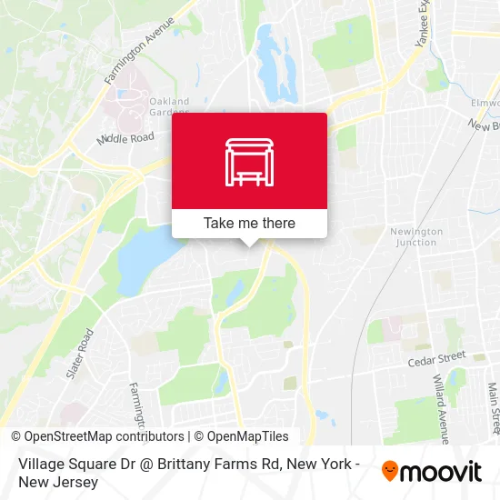 Village Square Dr @ Brittany Farms Rd map