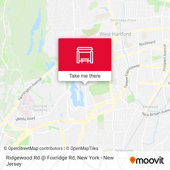 Ridgewood Rd @ Foxridge Rd map