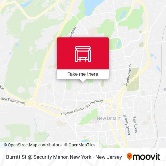 Burritt St @ Security Manor map
