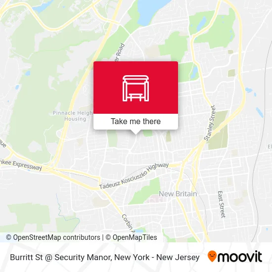 Burritt St @ Security Manor map