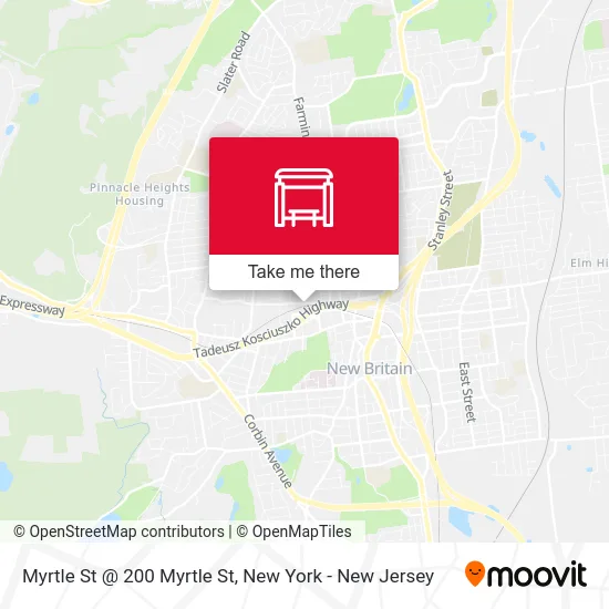 Myrtle St @ 200 Myrtle St map