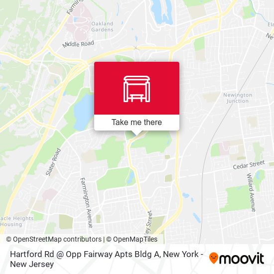 Hartford Rd @ Opp Fairway Apts Bldg A map
