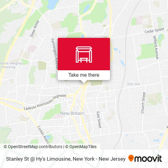 Mapa de Stanley St @ Hy's Limousine