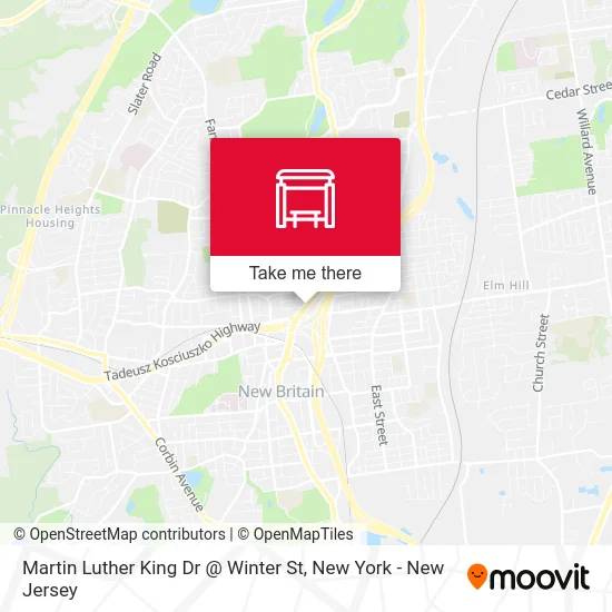 Martin Luther King Dr @ Winter St map