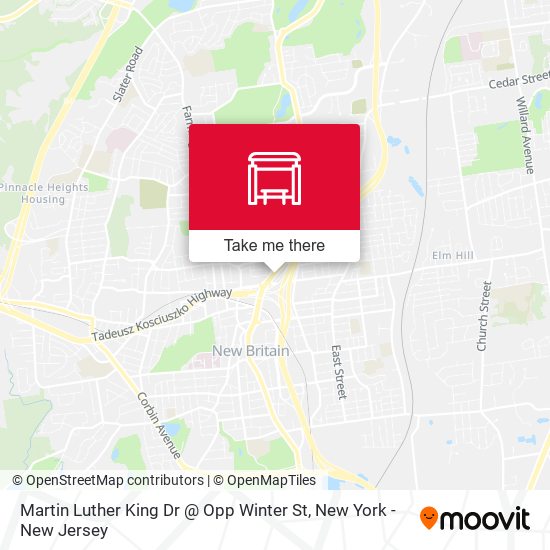 Martin Luther King Dr @ Opp Winter St map