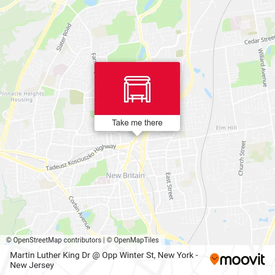 Martin Luther King Dr @ Opp Winter St map