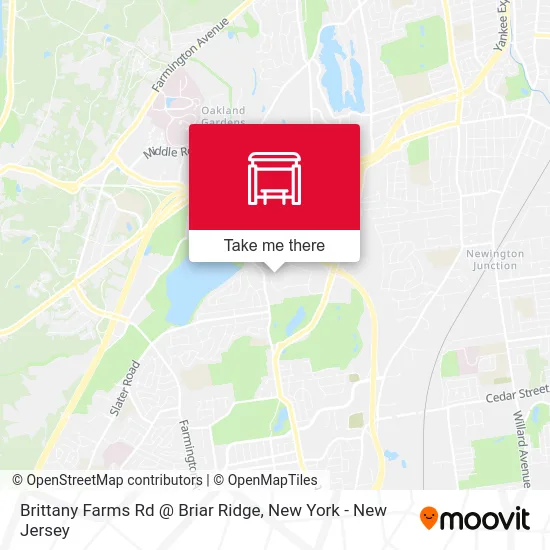 Brittany Farms Rd @  Briar Ridge map