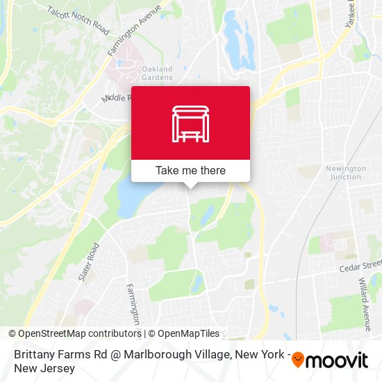 Brittany Farms Rd @ Marlborough Village map