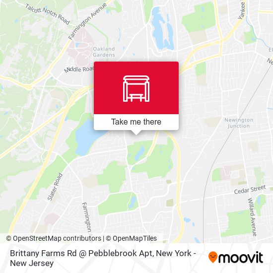 Mapa de Brittany Farms Rd @ Pebblebrook Apt