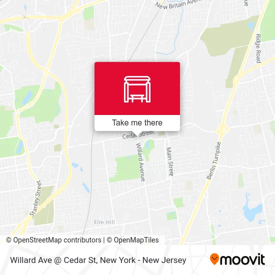 Willard Ave @ Cedar St map