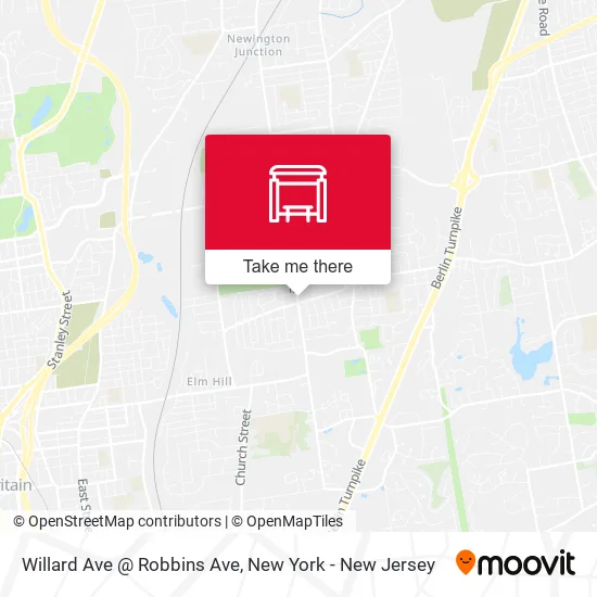 Willard Ave @ Robbins Ave map