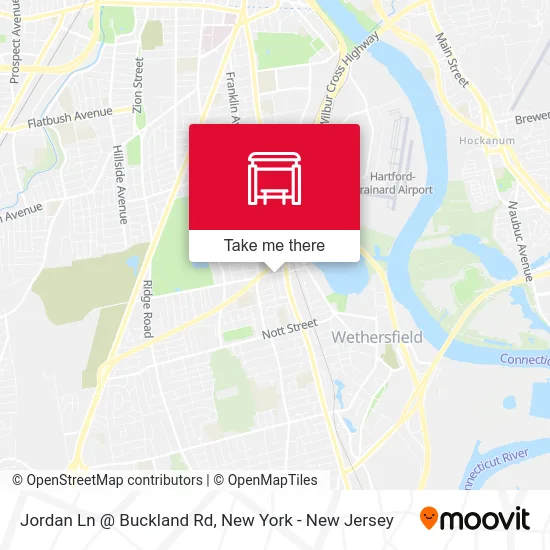 Jordan Ln @ Buckland Rd map