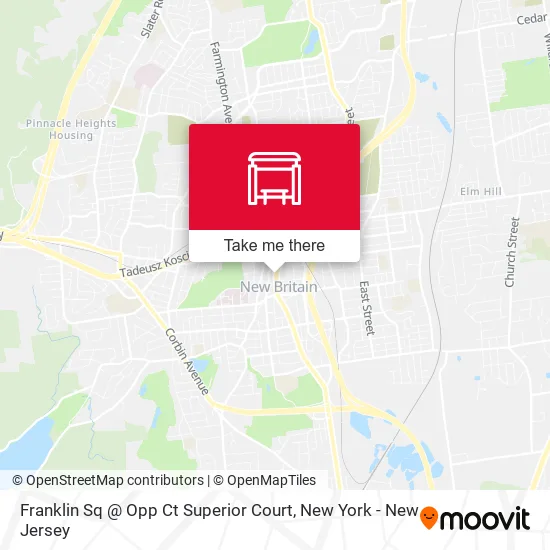 Mapa de Franklin Sq @ Opp Ct Superior Court