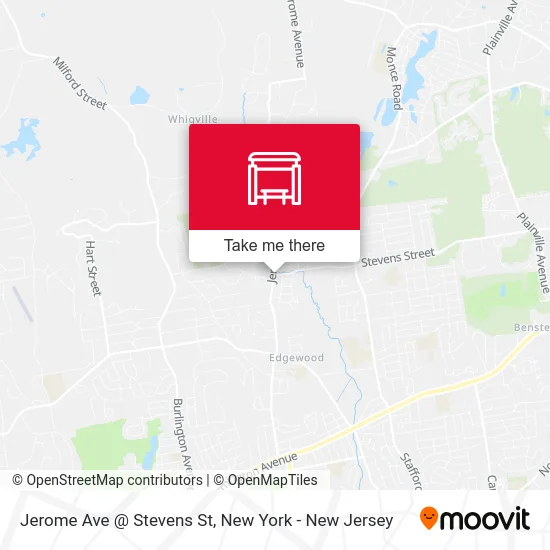 Jerome Ave @ Stevens St map