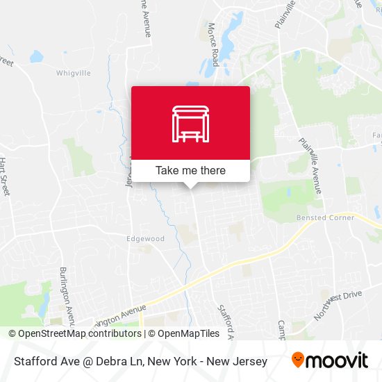 Mapa de Stafford Ave @ Debra Ln