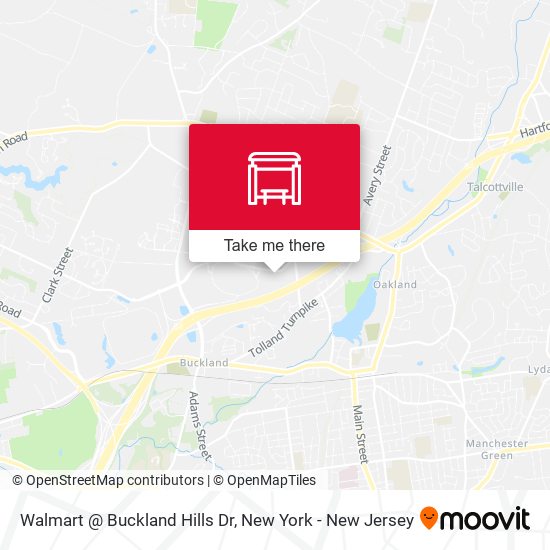 Mapa de Walmart @ Buckland Hills Dr