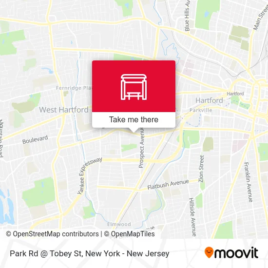 Park Rd @ Tobey St map