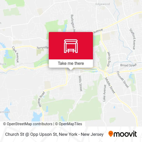 Church St @ Opp Upson St map