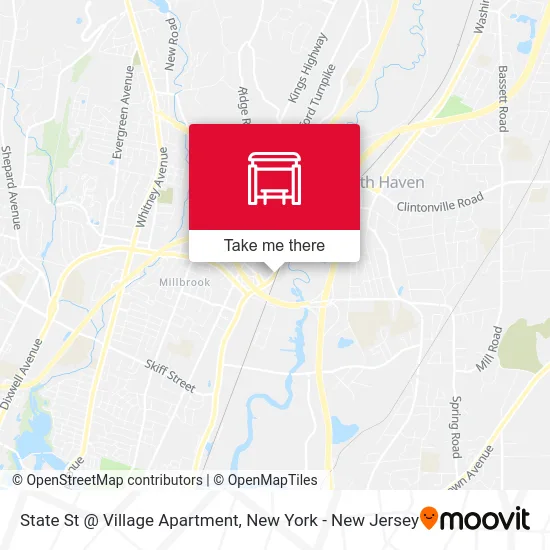 State St @ Village Apartment map