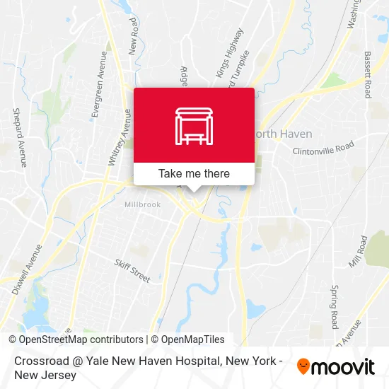 Crossroad @ Yale New Haven Hospital map