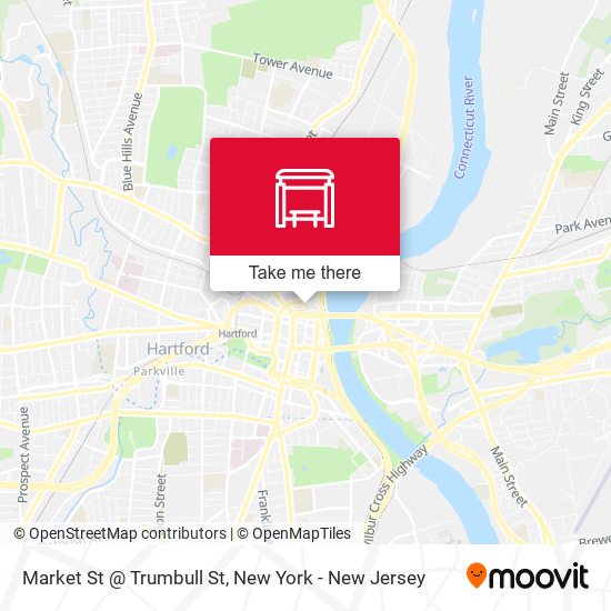 Market St @ Trumbull St map