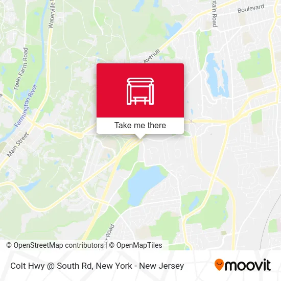 Colt Hwy @ South Rd map