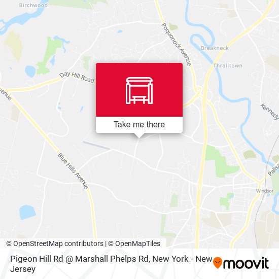 Pigeon Hill Rd @ Marshall Phelps Rd map