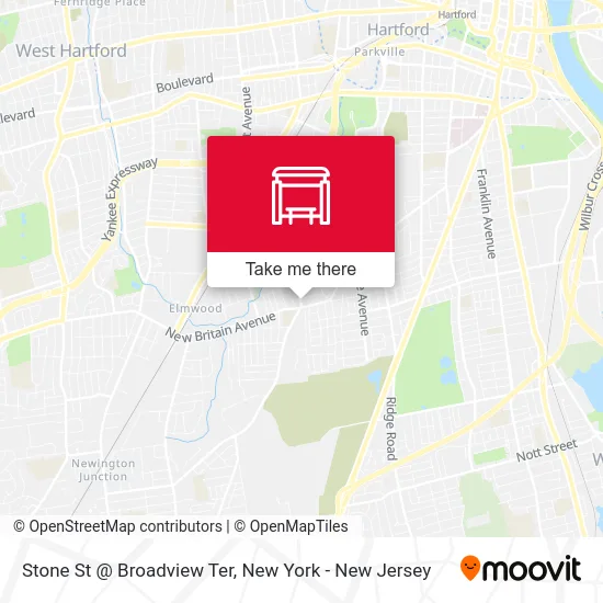 Stone St @ Broadview Ter map