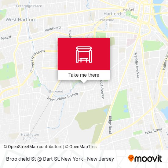 Mapa de Brookfield St @ Dart St