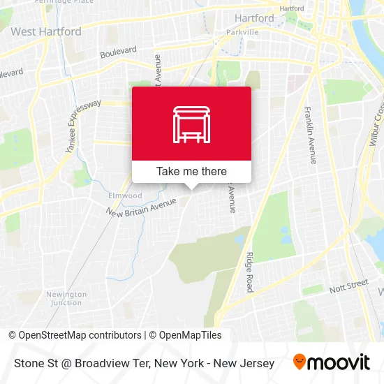 Stone St @ Broadview Ter map