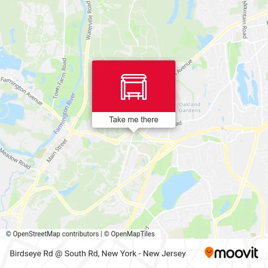 Birdseye Rd @ South Rd map