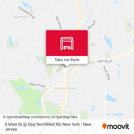 Mapa de S Main St @ Opp Northfield Rd