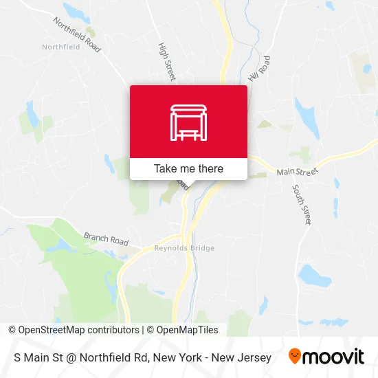 S Main St @ Northfield Rd map