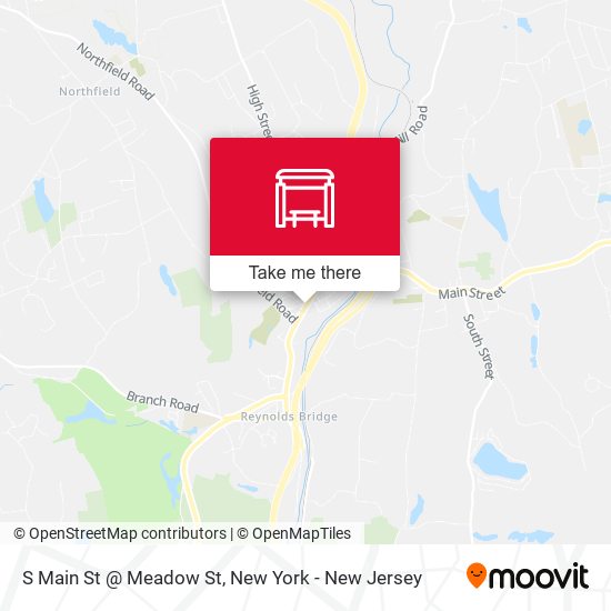 Mapa de S Main St @ Meadow St