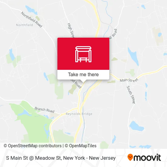 S Main St @ Meadow St map