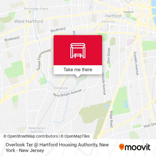 Mapa de Overlook Ter @ Hartford Housing Authority