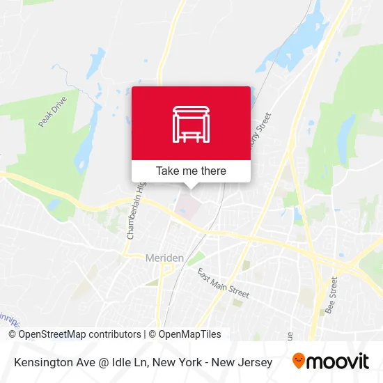 Kensington Ave @ Idle Ln map