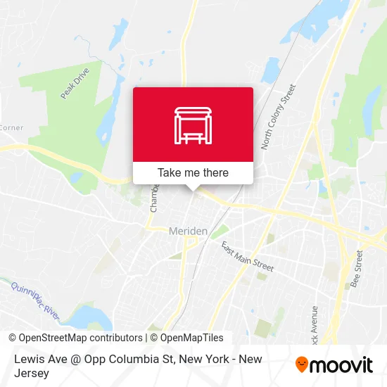 Lewis Ave @ Opp Columbia St map