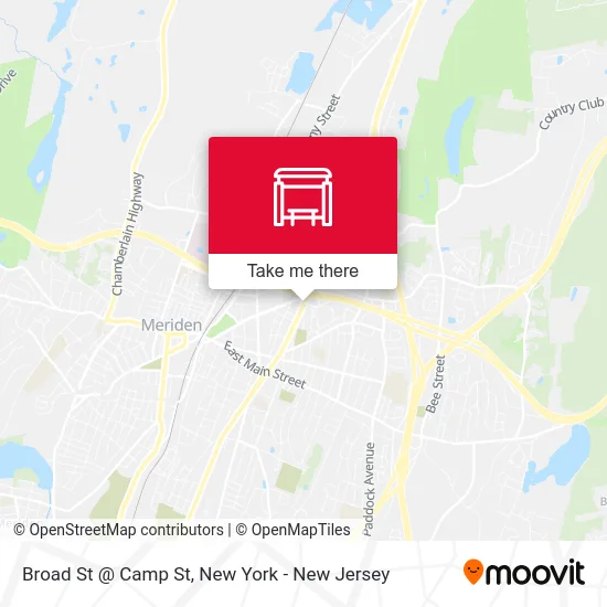 Broad St @ Camp St map