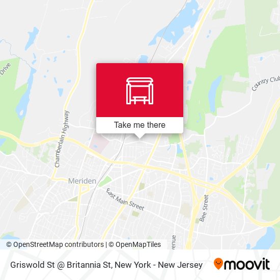 Mapa de Griswold St @ Britannia St