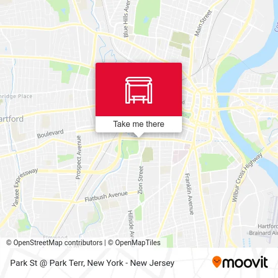 Park St @ Park Terr map