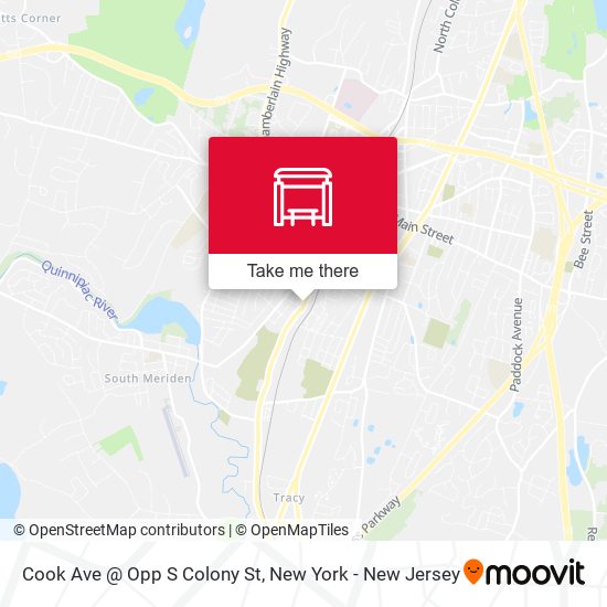Cook Ave @ Opp S Colony St map